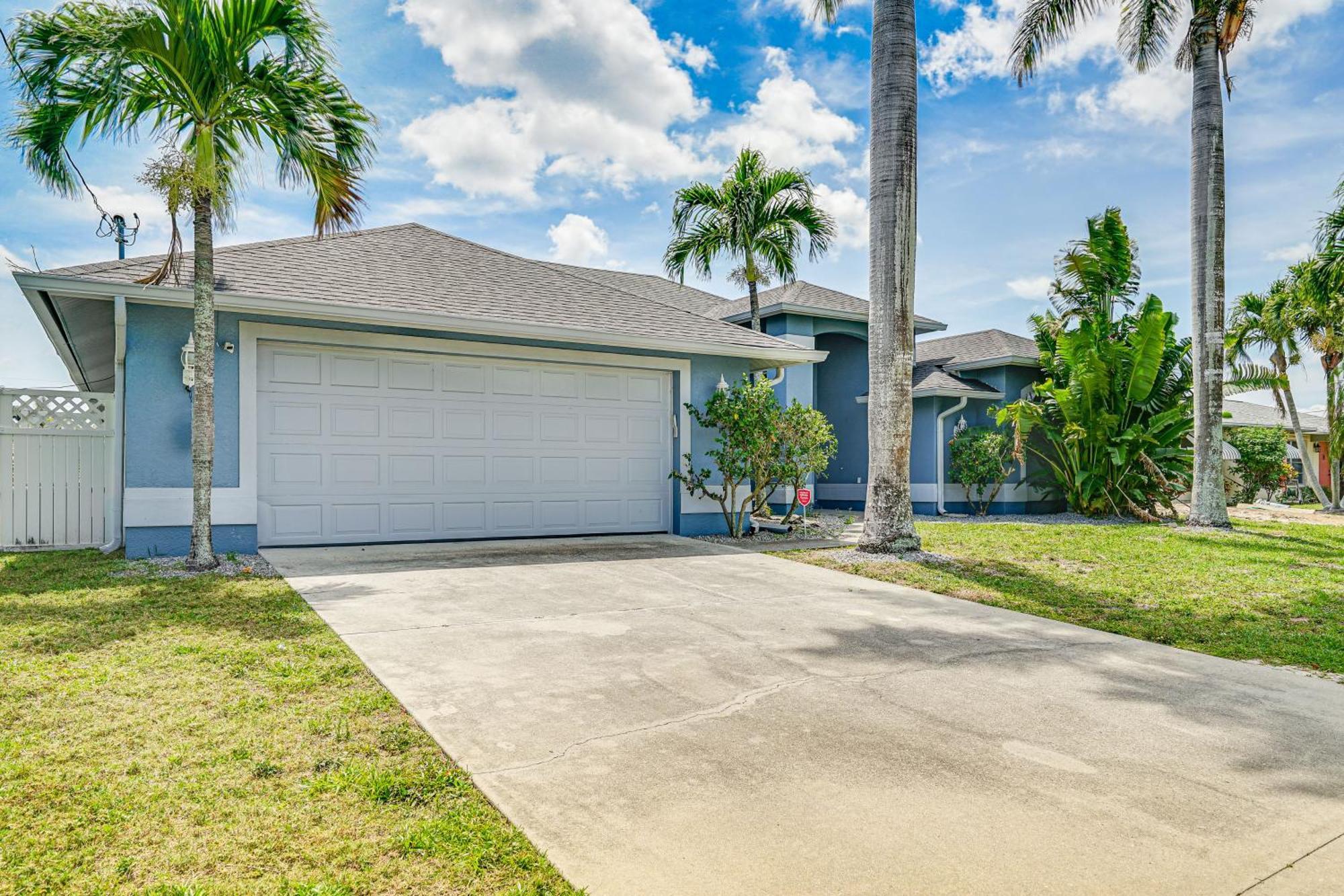 Tropical Cape Coral Villa With Boat Dock! Ngoại thất bức ảnh